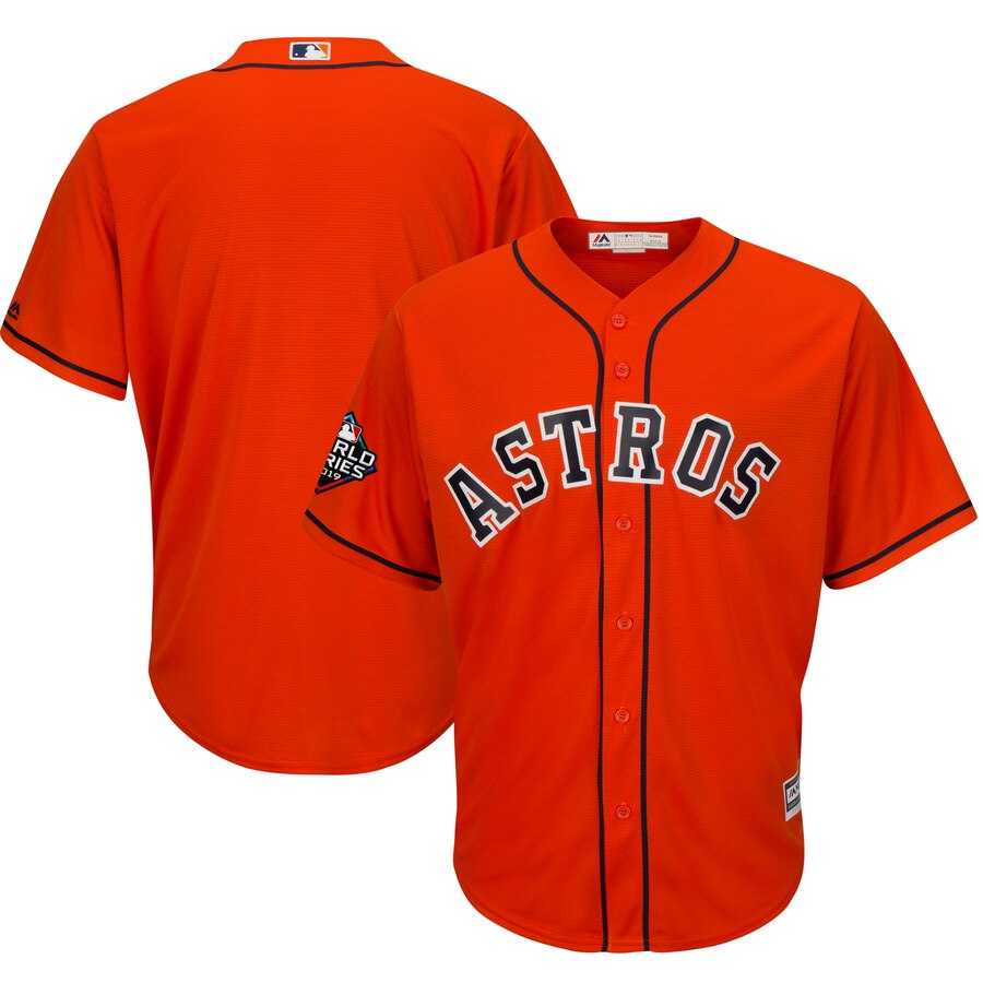 Astros Blank Orange 2019 World Series Bound Cool Base Jersey,We sell and wholesale Astros Blank Orange 2019 World Series Bound Cool Base Jersey on line form chian!